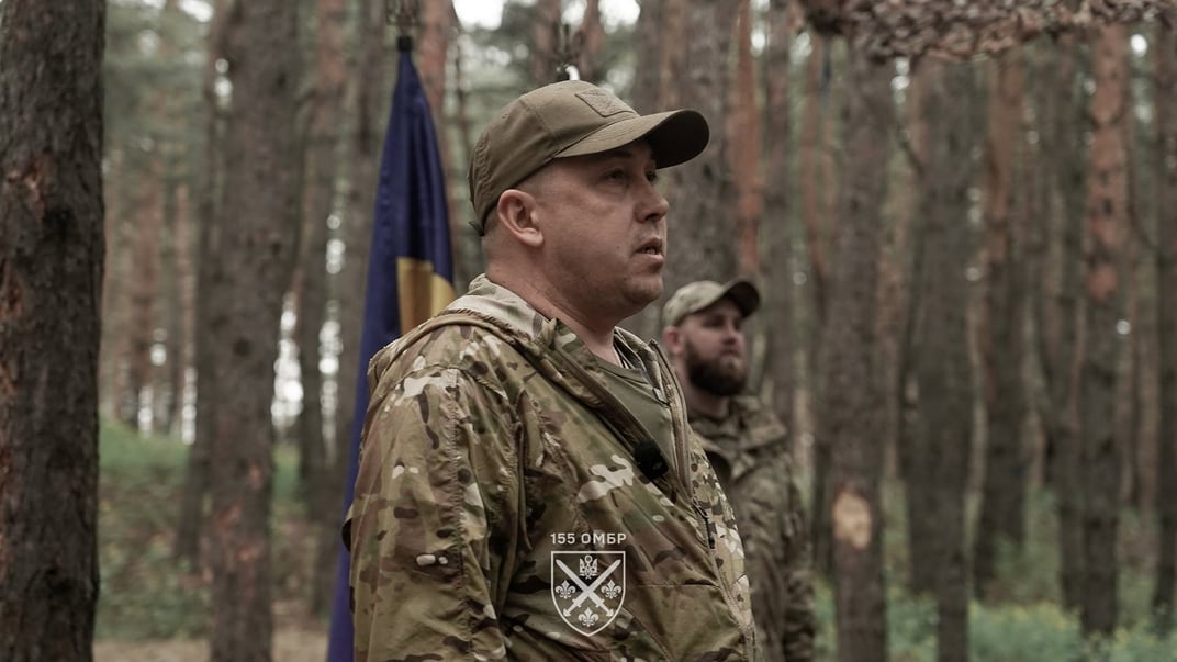 Командир 155 окремої механізованої бригади Станіслав Лучанов