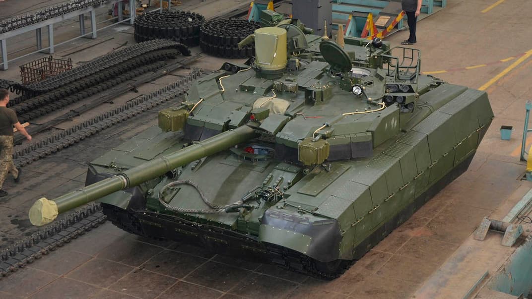 Новий український танк «Оплот»