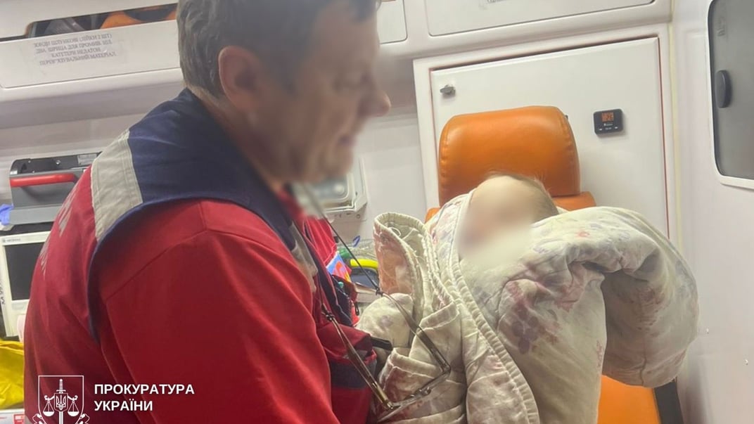 Малюк під час госпіталізації