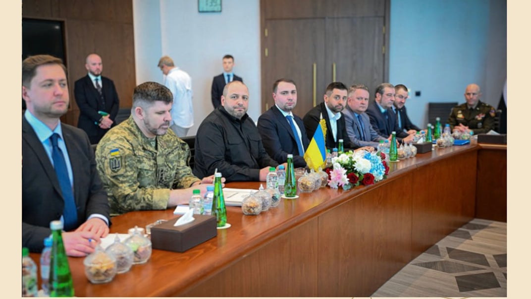 Українська делегація на переговорах зі США та рф в Абу-Дабі