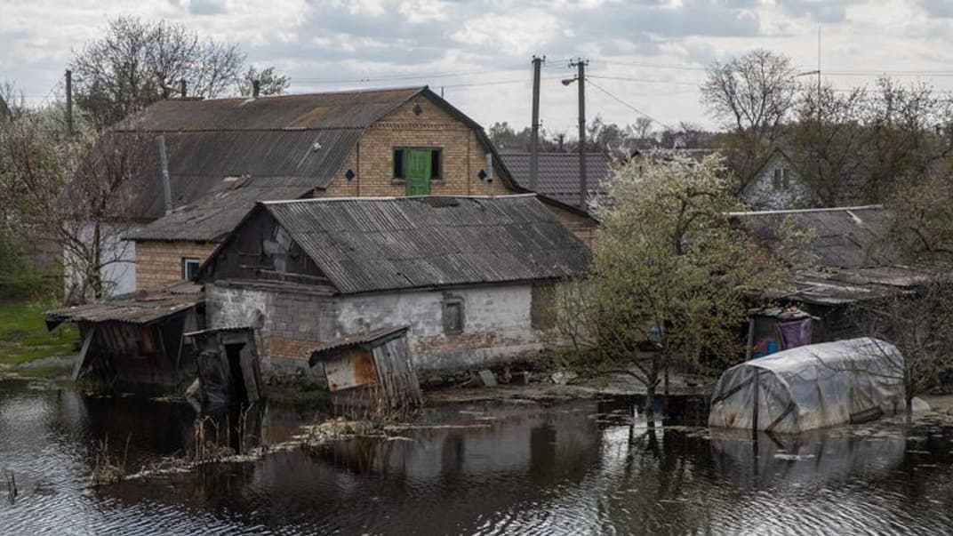 Затопленная земля на территории Демидова