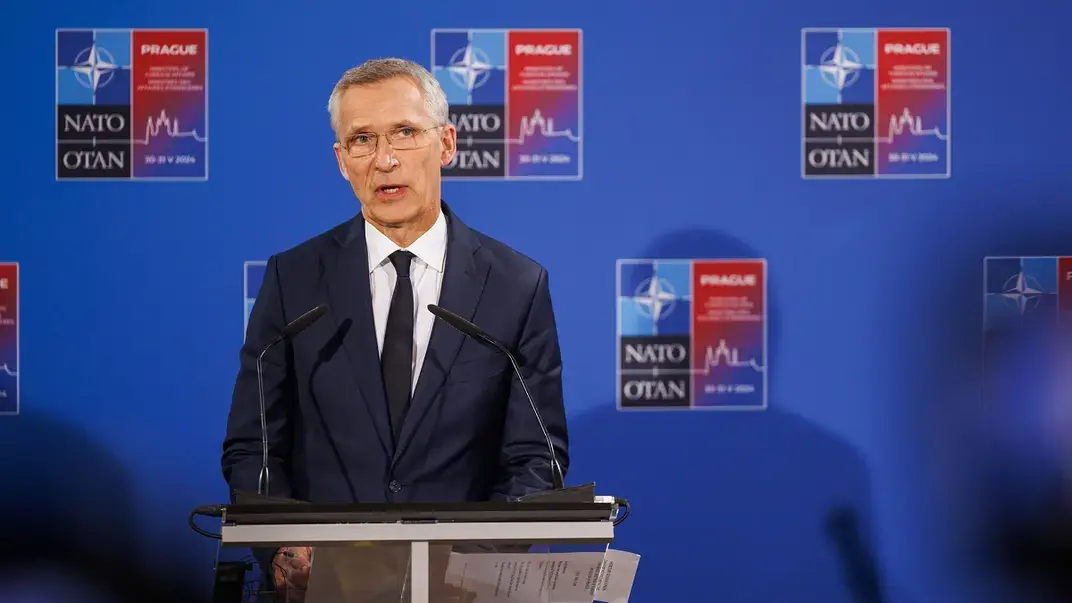 Пресс-конференция генерального секретаря НАТО Йенса Столтенберга 31 мая 2024 года