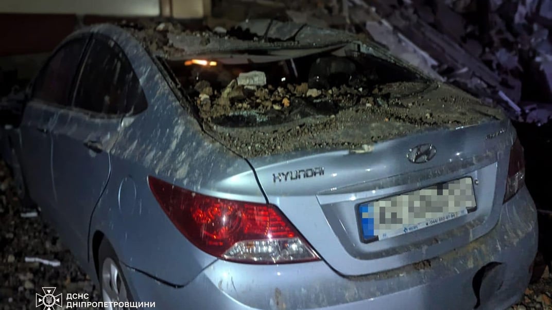 Последствия обстрела Кривого Рога