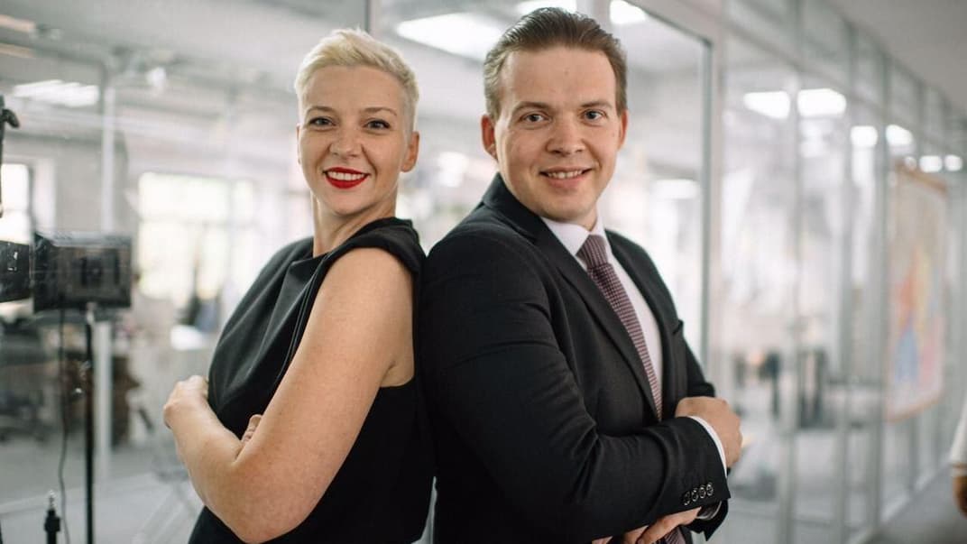 Марія Колеснікова та Максим Знак