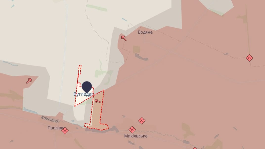 росіяни наступають на Вугледар