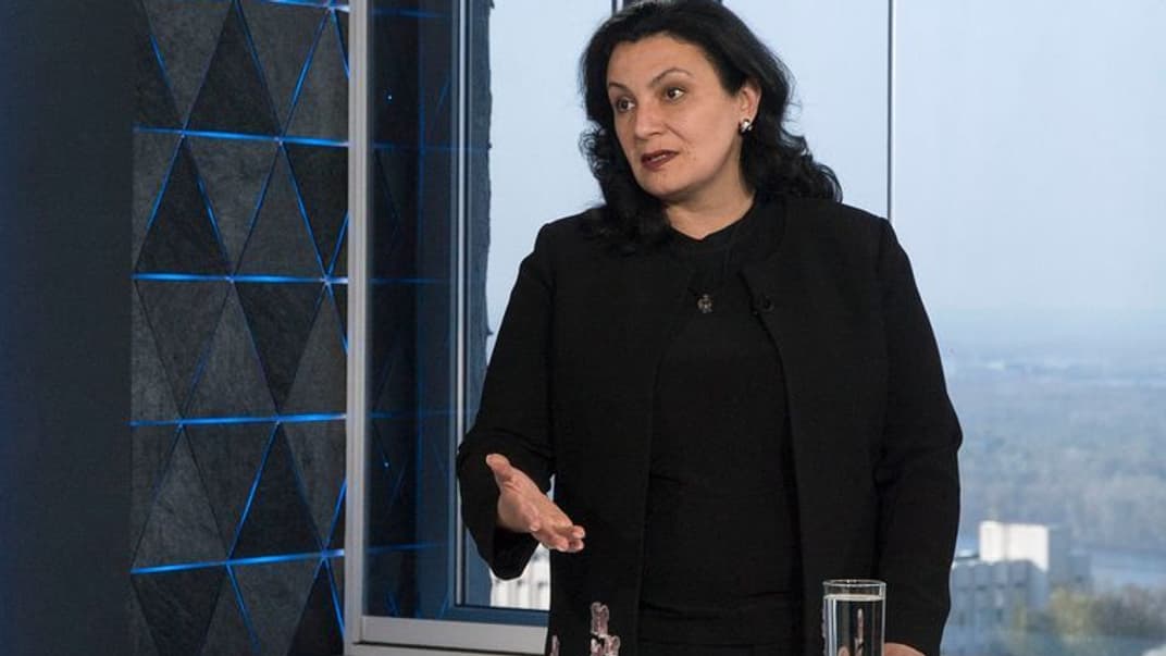 Віце-прем'єр-міністерка з питань євроінтеграції Іванна Климпуш-Цинцадзе в студії Громадського, Київ, 24 квітня 2019 року