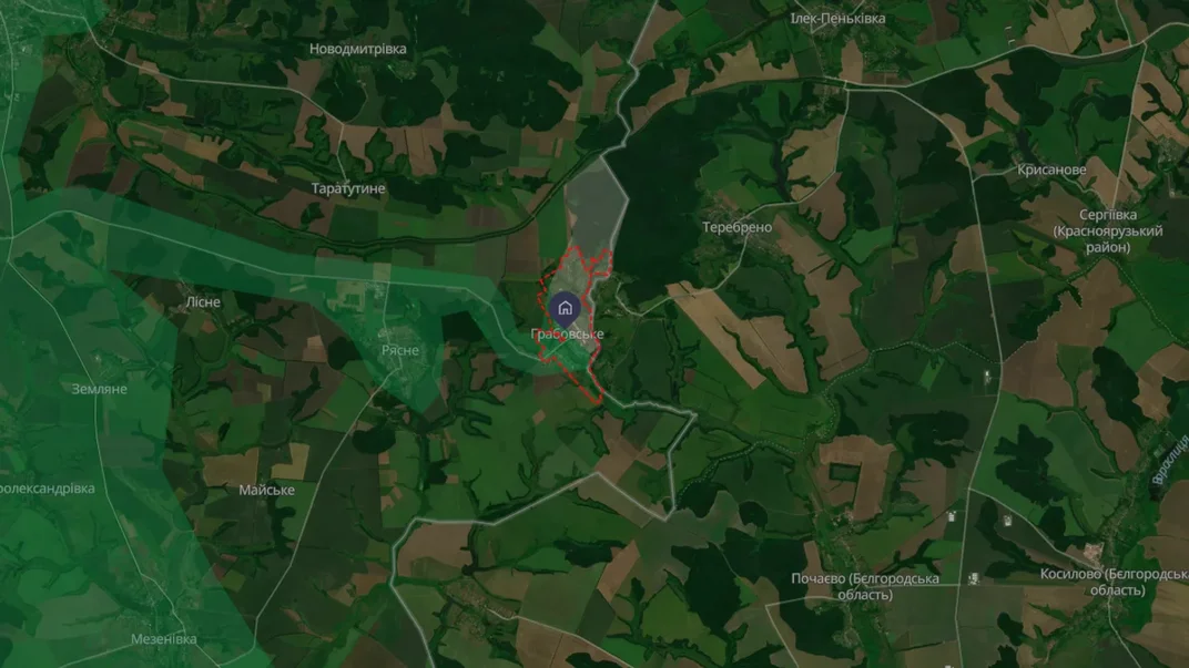 Прикордонне село Грабовське на Сумщині