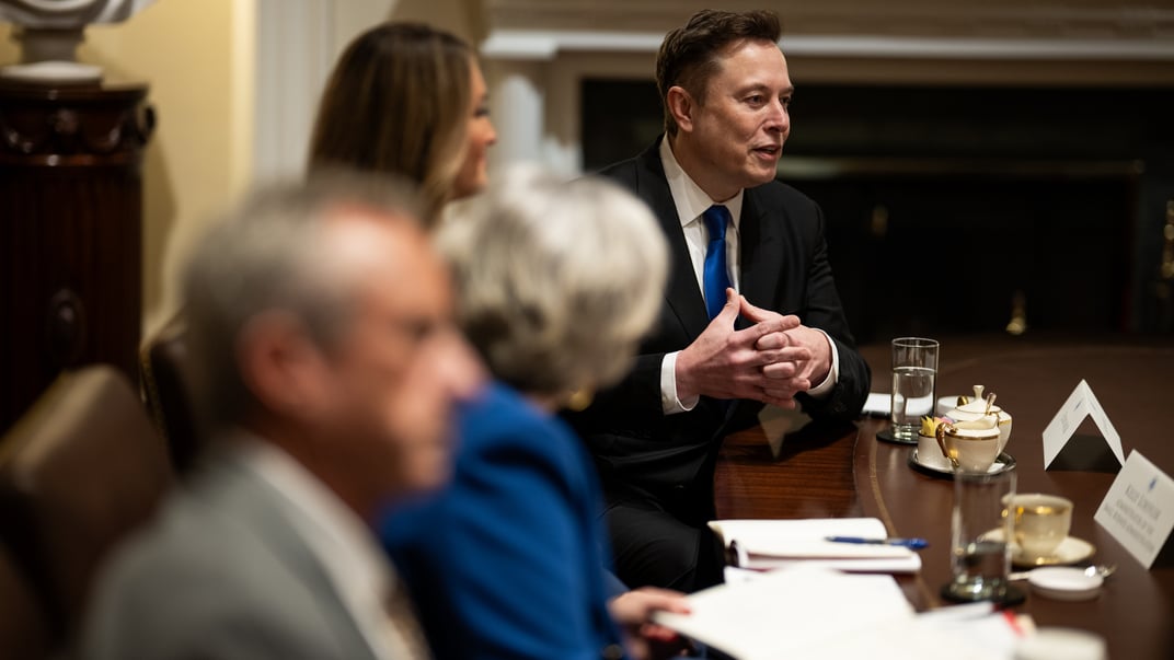 Американський бізнесмен та очільник Департаменту ефективності уряду США (DOGE) Ілон Маск