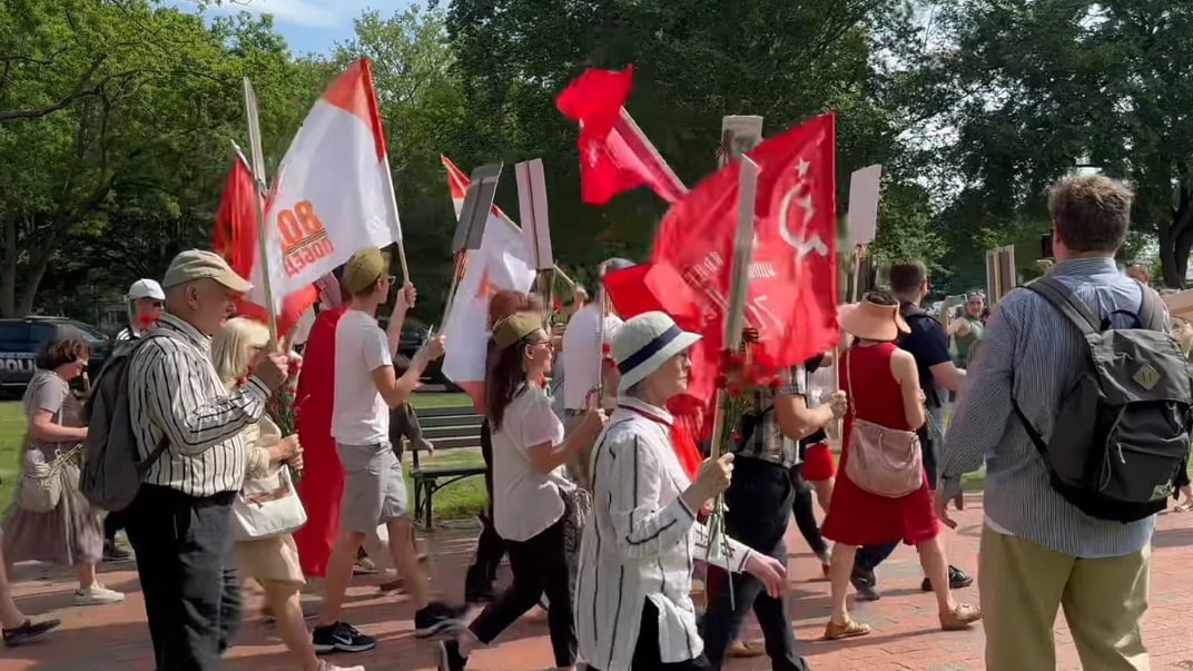 У Вашингтоні росіяни провели акцію «Безсмертний полк»