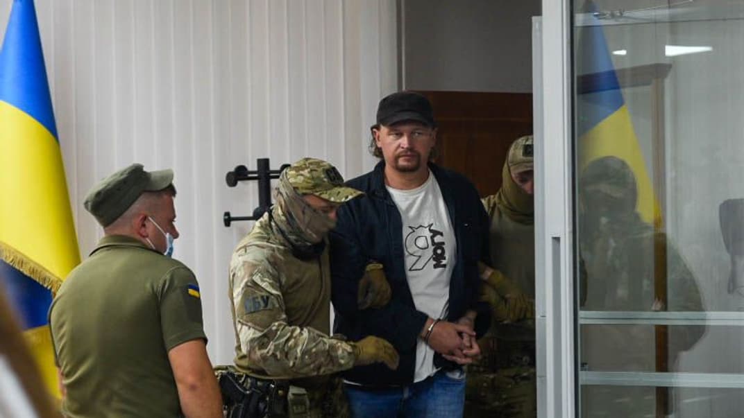 Максим Кривош в зале суда, Луцк, 23 июля 2020 года