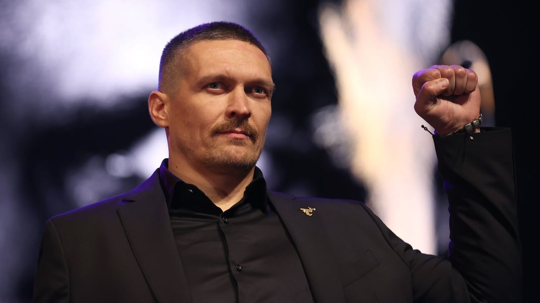 Олександр Усик у листопаді 2023 року в Лондоні, Англія