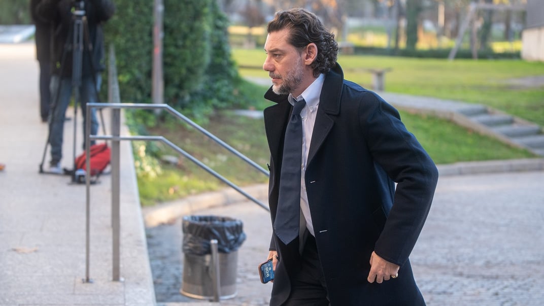 Старший син Ісака Андича, Джонатан Андич, прибуває на похорон батька, 16 грудня 2024 року