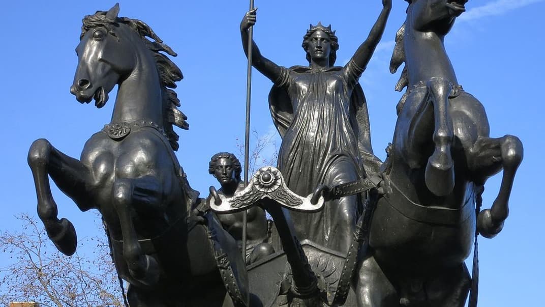 Томас Торникрофт, «Боадицея и ее дочери», 1856-1883 гг., Лондон