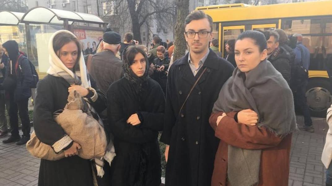 Актори театру-студії «Міф» відтворять образи українців з 1932-1933 років та розповідатимуть їхні історії