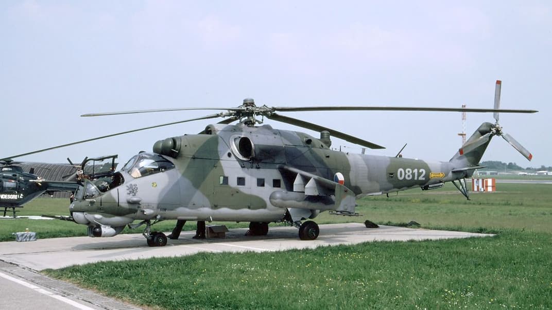 Чехия передала Украине два вертолета Ми-24 — это последние образцы такой техники у страны