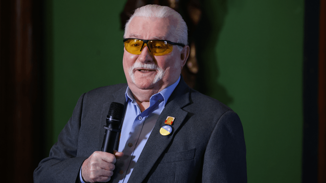 Експрезидент Польщі та лауреат Нобелівської премії миру Лех Валенса Експрезидент Польщі й лауреат Нобелівської премії миру Лех Валенса