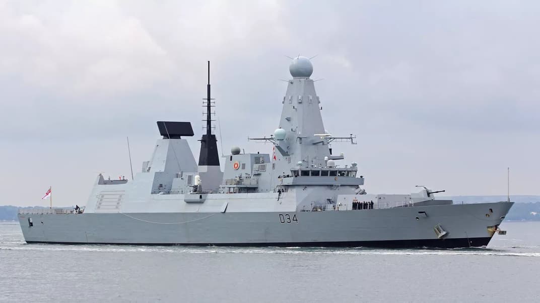 Есмінець HMS Diamond Королівського флоту Великої Британії