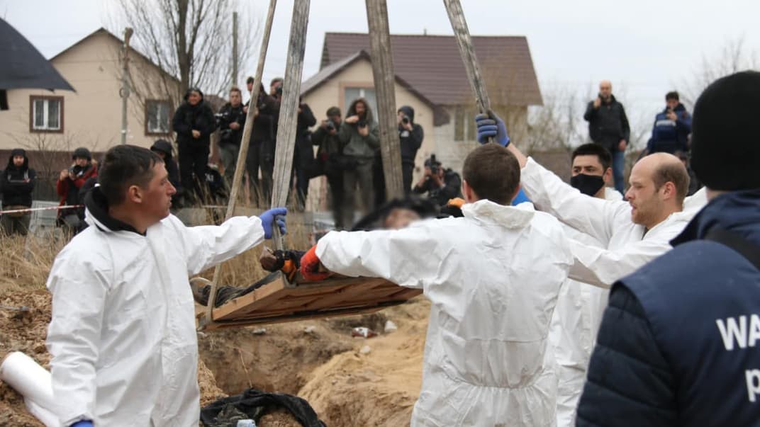 Правоохранители продолжают документировать убийства людей в Буче