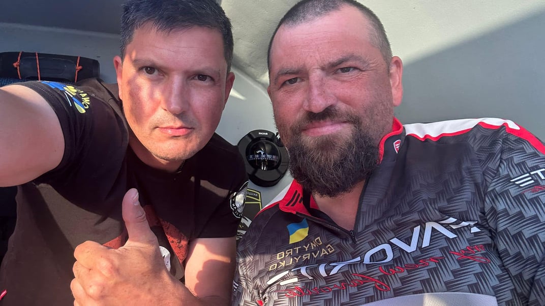 Дмитро Резвой (ліворуч) та Іван Гарилко