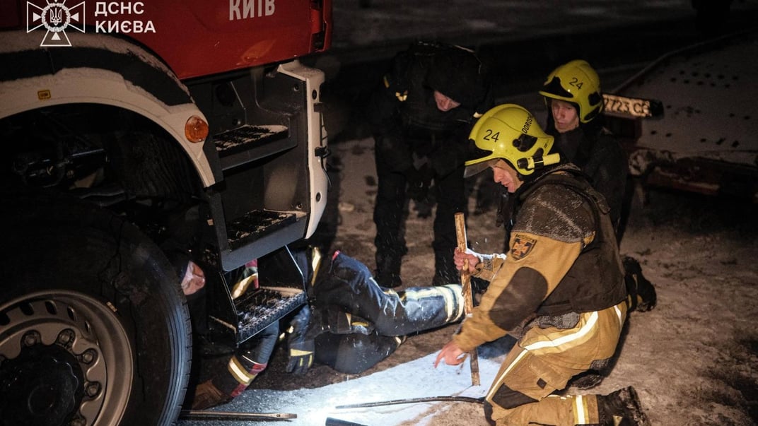 Наслідки російської атаки у Києві, 9 січня 2026 року