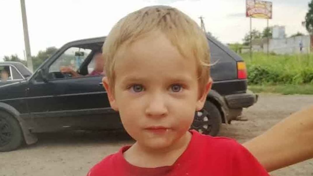 Зниклий шестирічний Богдан Хоменко. Його шукають із вечора 20 серпня. Архівне фото