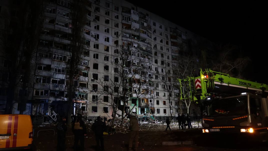 Наслідки удару російських КАБів по Харкову, 8 листопада