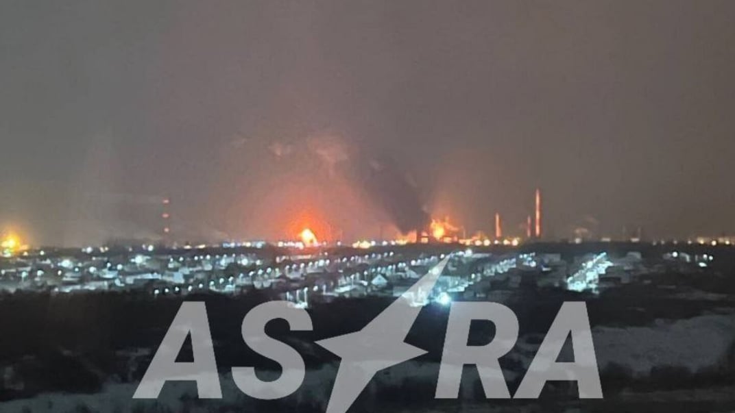 Последствия атаки дронов в Сызранской области рф