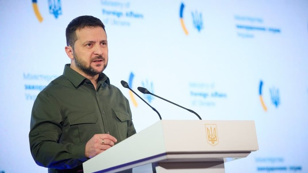 Президент Володимир Зеленський, 23 грудня 2022 року