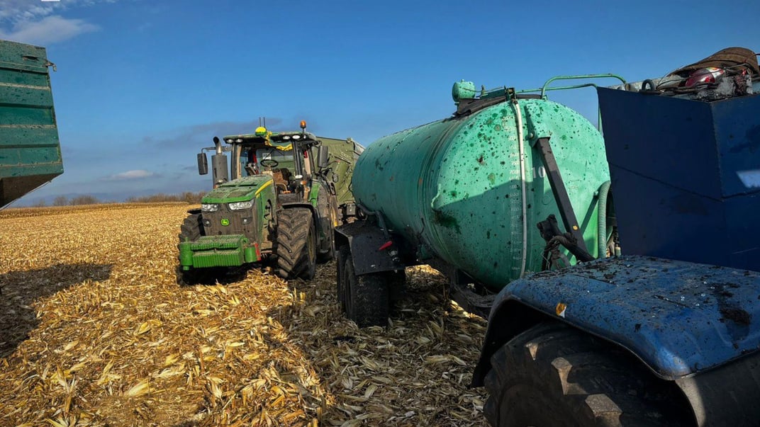 На Чернігівщині під час польових робіт здетонував російський безпілотник