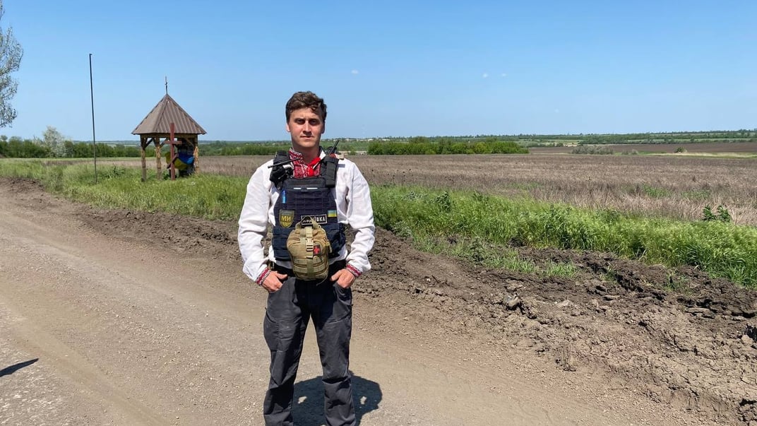 Волонтер и военный Алексей Савкевич