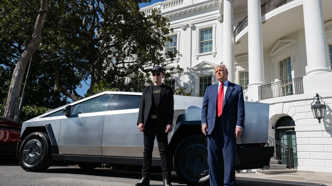 Ілон Маск та Дональд Трамп