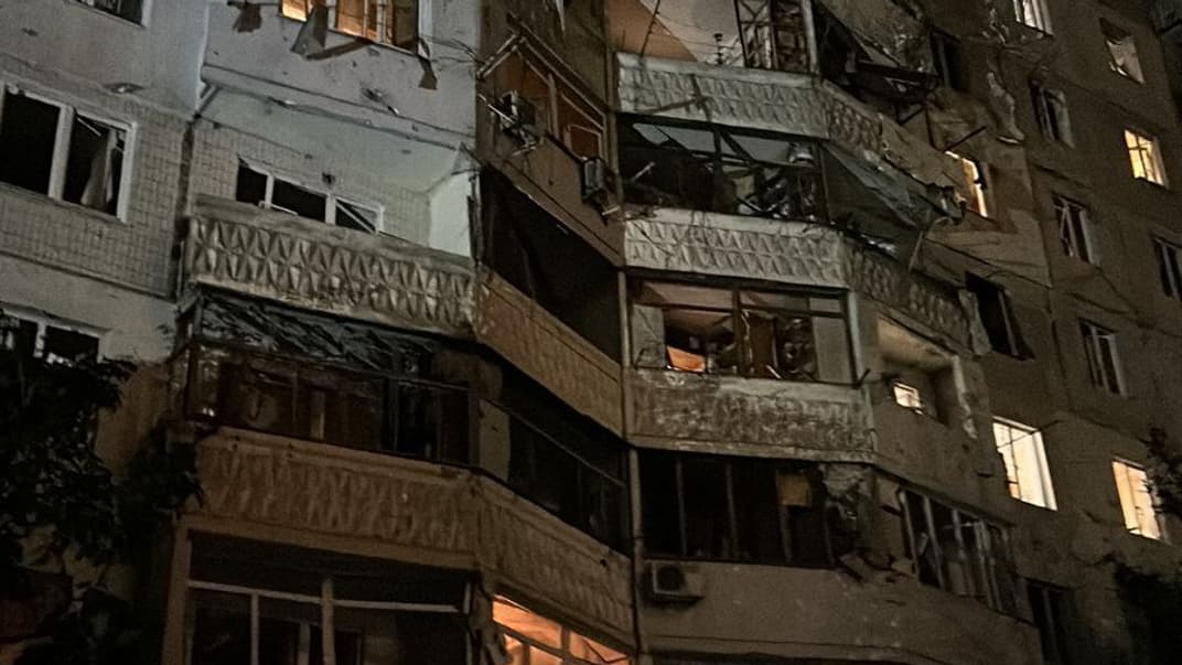 Наслідки обстрілу Одещини