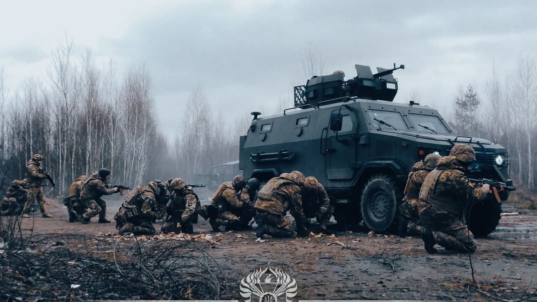 Обучение бойцов 3 пограничного отряда имени Героя Украины полковника Евгения Пикуса