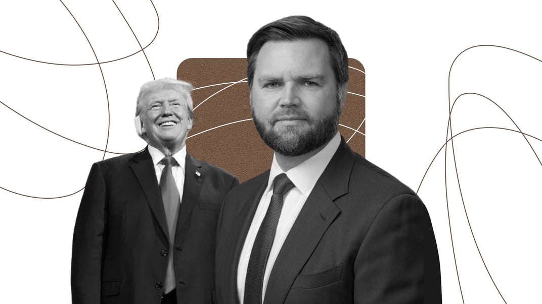 Дональд Трамп и Джеймс Дэвид Вэнс