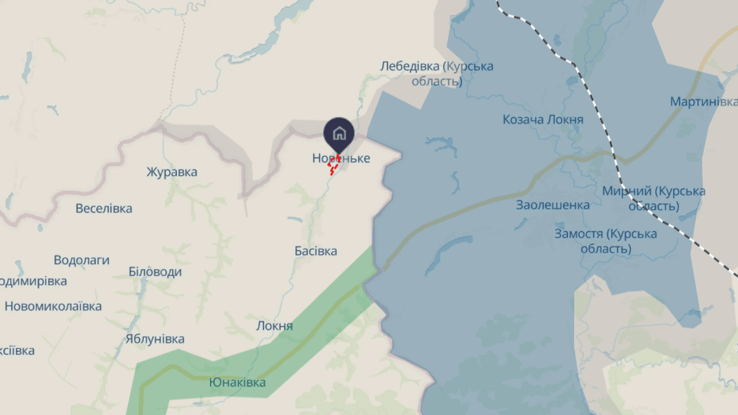 Карта Deepstate станом на 4 березня 2025 року