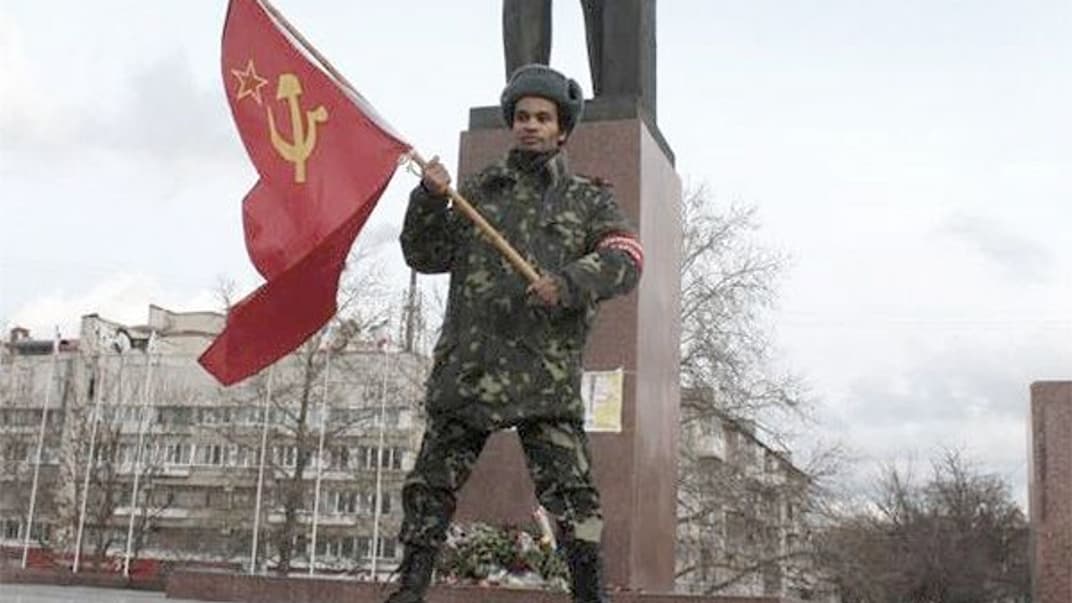 Боевик «ДНР» Бенес Айо, известный по прозвищу «Черный Ленин»