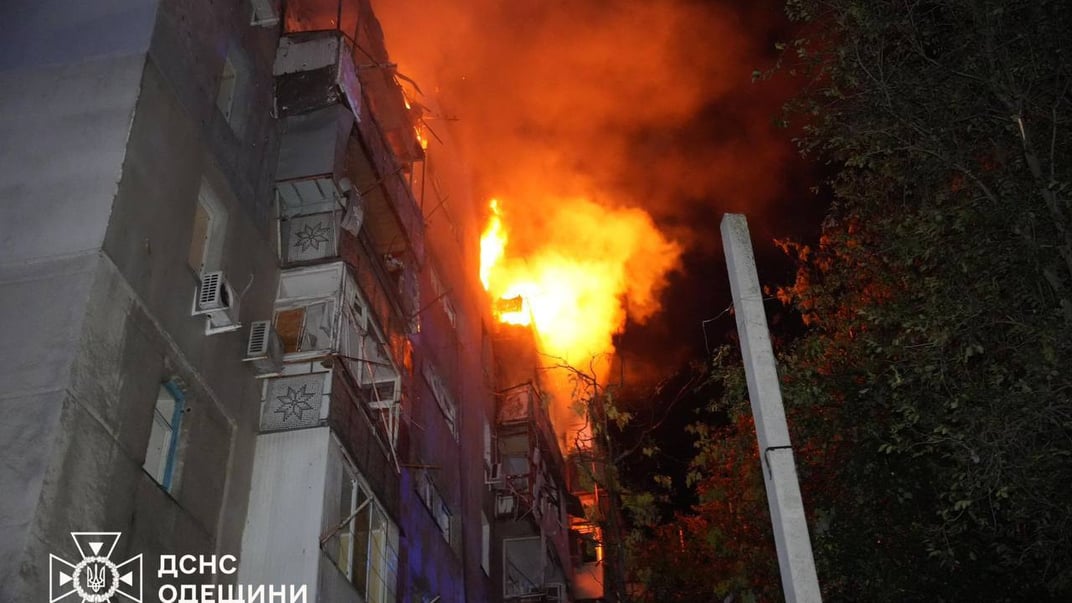 Наслідки атаки рф на Одесу