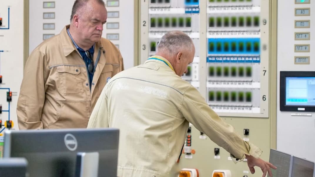 Президент «Энергоатома» Петр Котин посетил АЭС, на которой запустили энергоблок-«тысячник» после ремонта