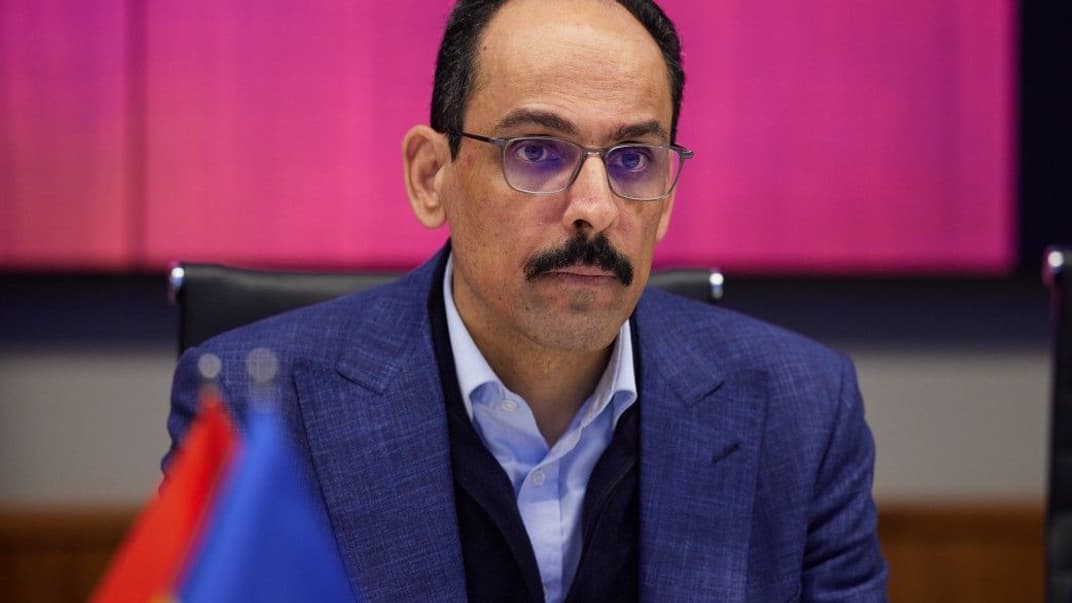 Спикер Эрдогана Ибрагим Калин на встрече с Андреем Ермаком, Киев, 30 апреля 2022 года