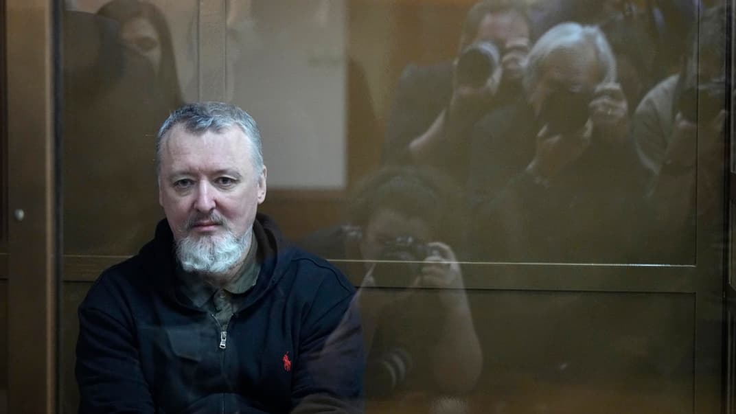 Иллюстративная фотография. Игорь «Стрелков» Гиркин в зале суда в Москве, 25 января 2024 года