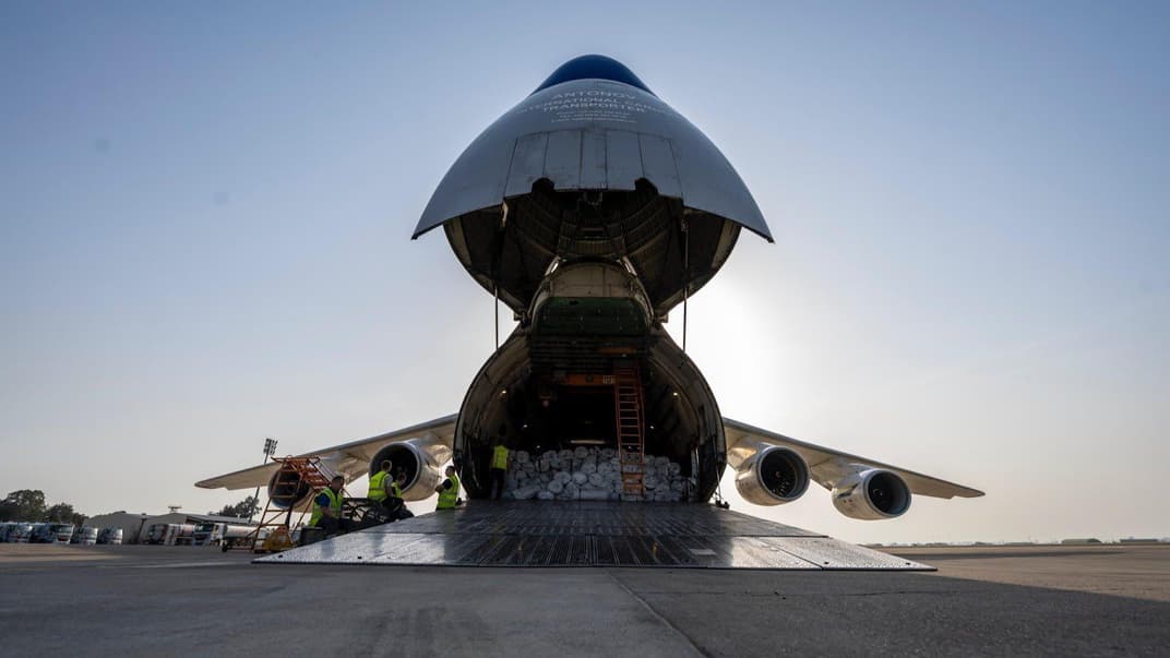 Украина доставила гуманитарный груз в Турцию