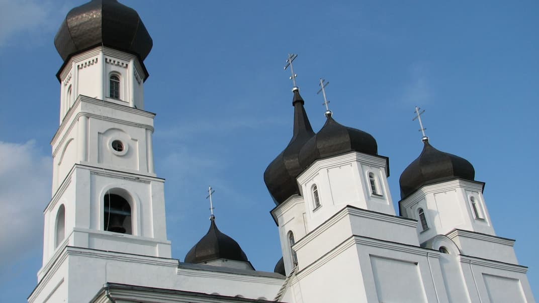 Спасо-Преображенский собор Овручско-Коростенской епархии УПЦ МП в Овруче Житомирской области