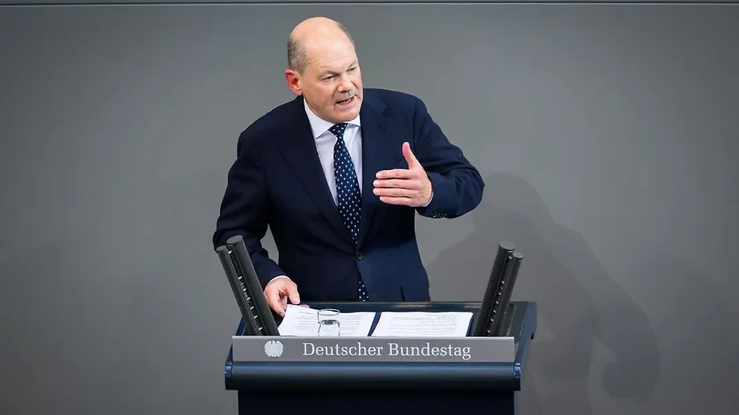 Канцлер Германии Олаф Шольц