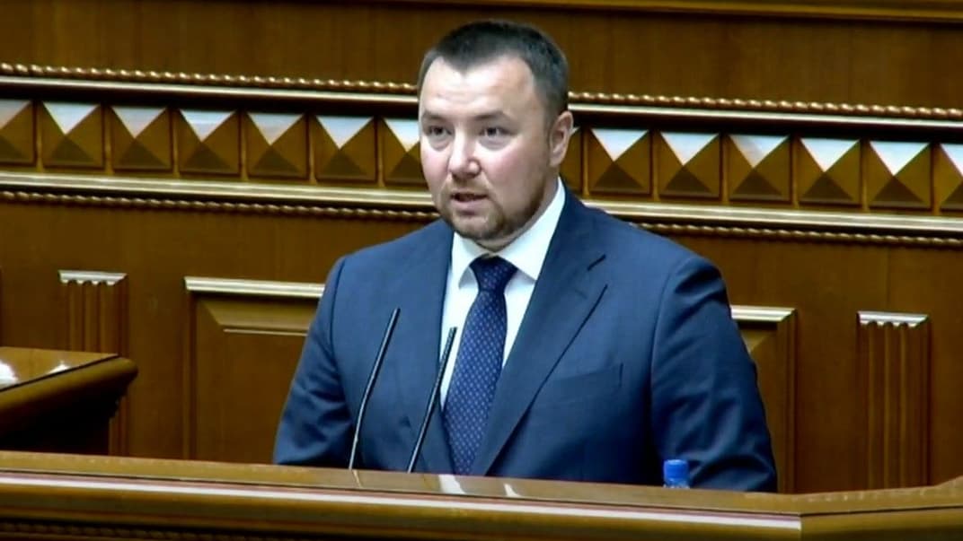 Назначенный народным депутатом от фракции «Слуги народа» Денис Маслов