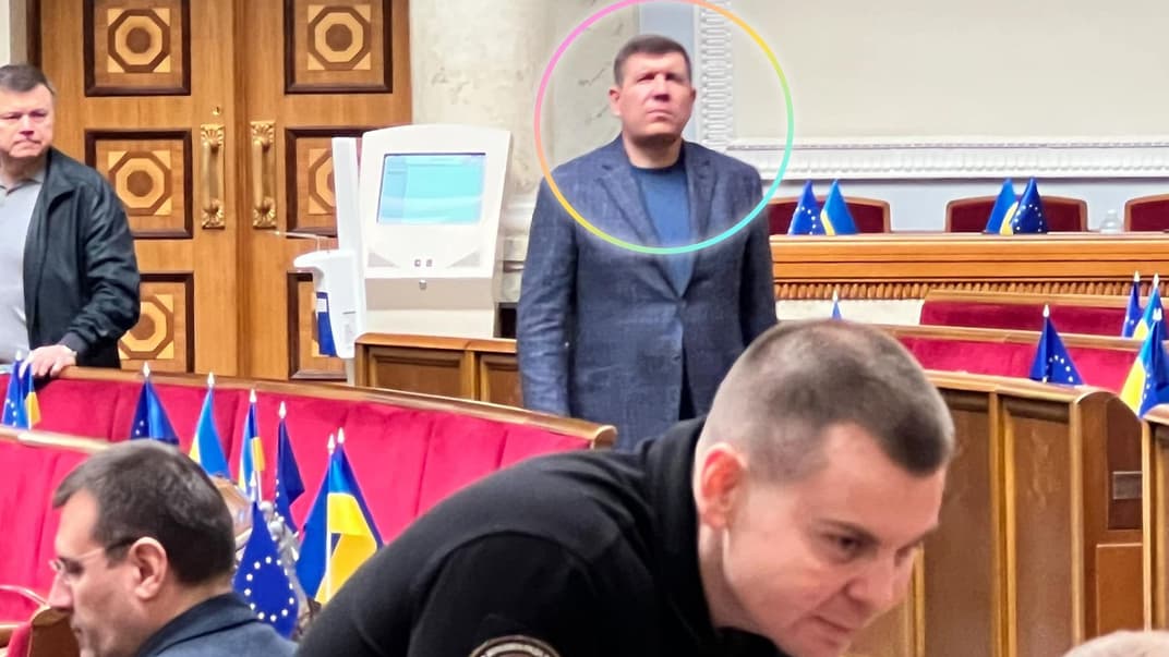 Депутат Гунько, задерживаемый за взяточничество, появился в Раде