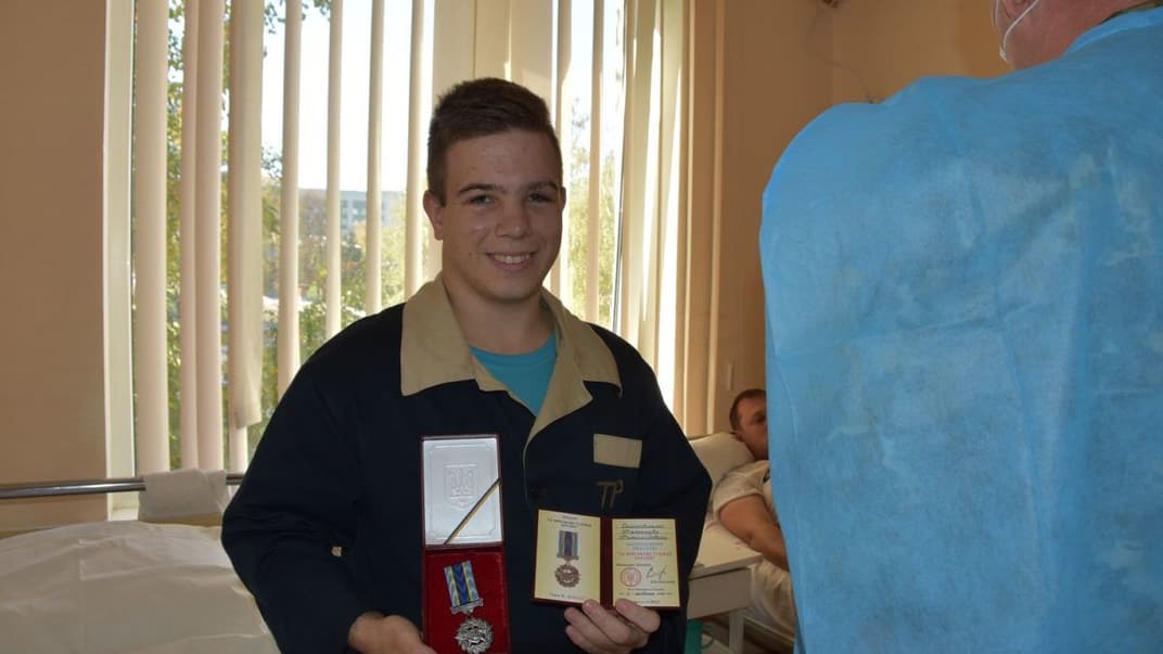 Курсант Вячеслав Золочевский, Харьков, 15 октября 2020 года