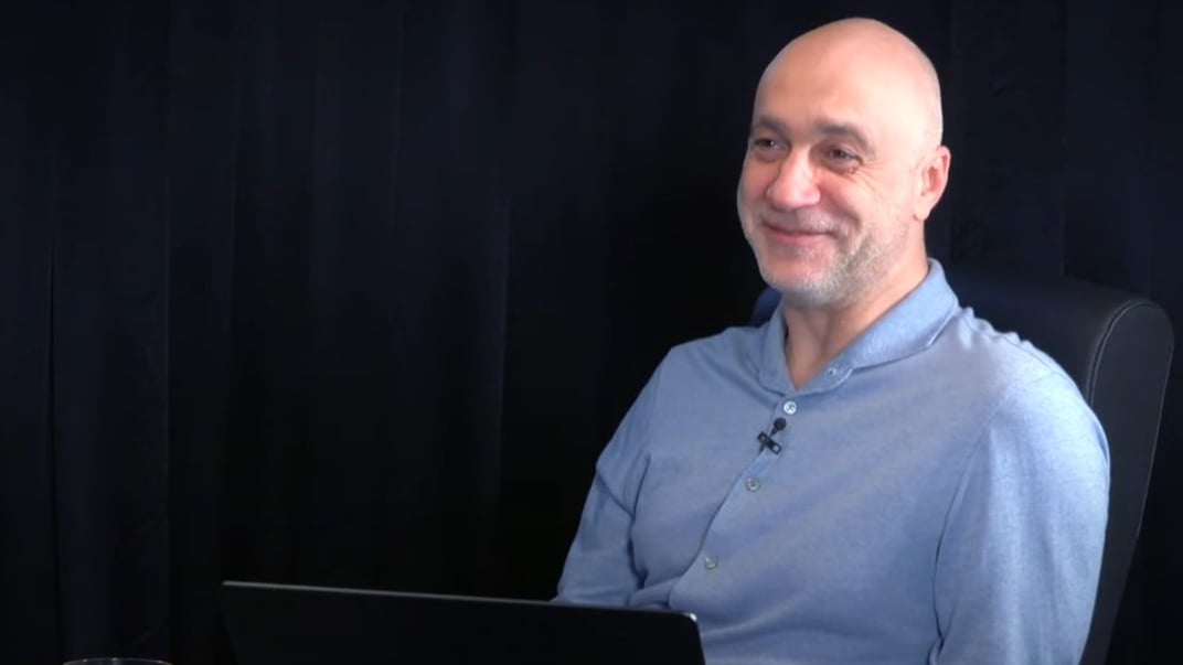 Литовский телеведущий Альгис Раманускас