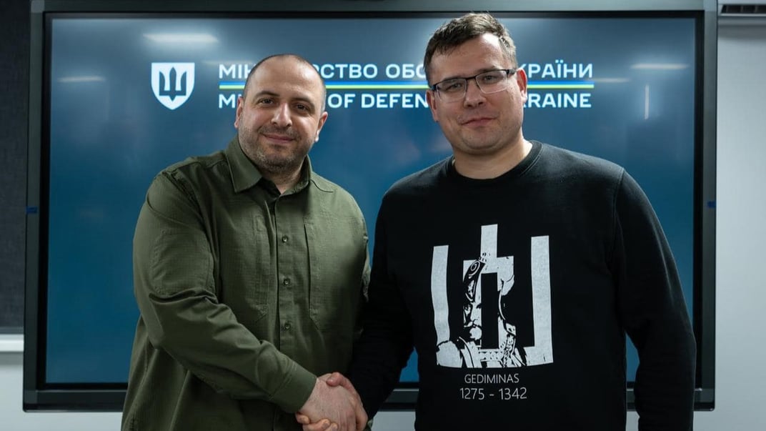 Міністри оборони України та Литви Рустем Умєров та Лаурінас Кащюнас