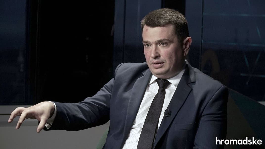Директор Національного антикорупційного бюро Артем Ситник у студії hromadske, Київ, 14 травня 2020 року