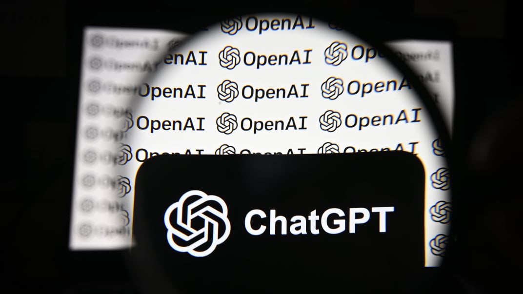 Логотипи OpenAI та ChatGPT